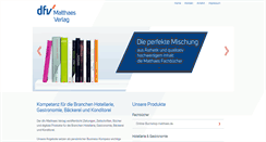 Desktop Screenshot of matthaes-verlag.de